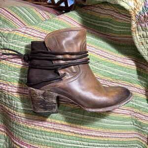 FreeBird Casey bootie by Steven‎ Madde boho distressed-Vintage style Leather 8